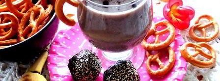 смузи лен с какао. Шаг 11