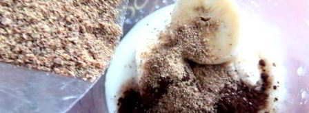 смузи лен с какао. Шаг 6