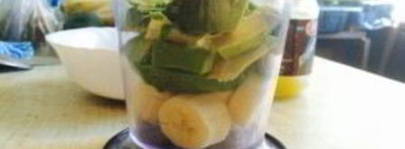 смузи с авокадо. Шаг 2