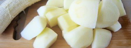 смузи с бананом и морковным соком. Шаг 3