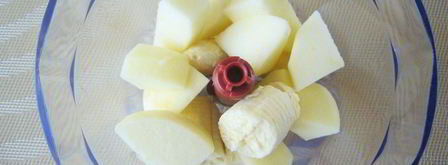 смузи с бананом и морковным соком. Шаг 4