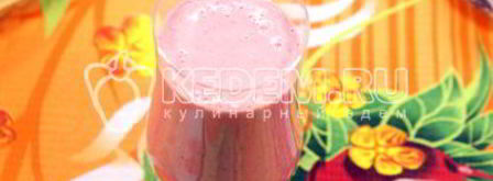 смузи с йогуртом и вишней. Шаг 5