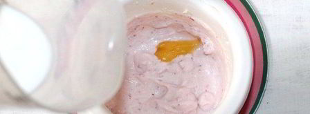 смузи с пшеничными отрубями и фруктами. Шаг 3