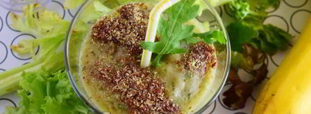 смузи с сельдереем и семенами льна. Шаг 10