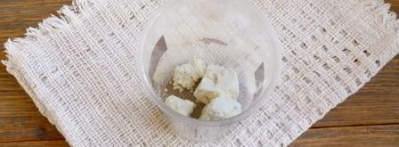 смузи с творогом, вишней и какао. Шаг 4