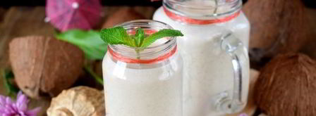 тропический смузи с кокосовым молоком. Шаг 7