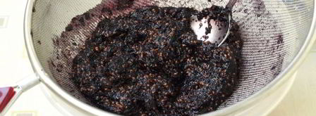 творожный коктейль на ряженке с шелковицей. Шаг 4