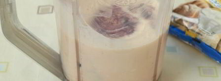 творожный коктейль на ряженке с шелковицей. Шаг 7