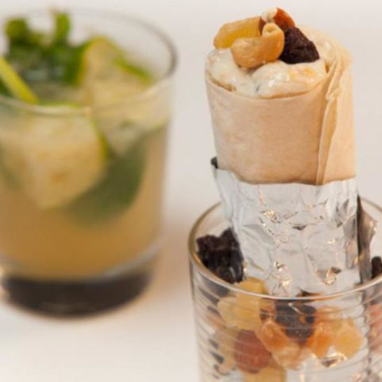 Рецепт творожного ролла и напиток из лайма