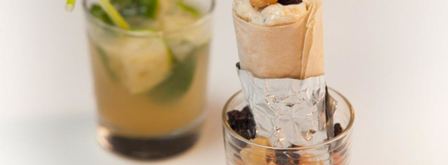 творожный ролл и напиток из лайма. Шаг 4