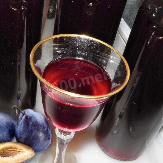 Рецепт вина из сливы с косточками