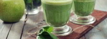 зеленый коктейль с черносливом. Шаг 4