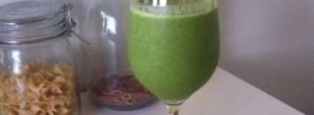 зеленый коктейль с финиками. Шаг 4