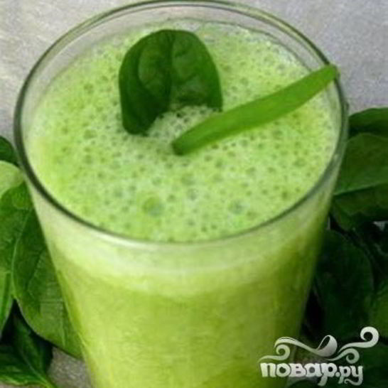 Рецепт зеленого витаминного напитка джулиус