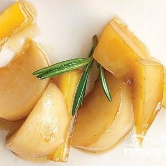 Рецепт жареных репа и пастернак в сиропе