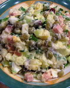 Легкие салаты