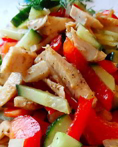 Салаты с мясом