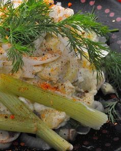 Деревенский салат по-шведски