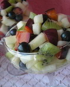 Фруктовый салат с дыней