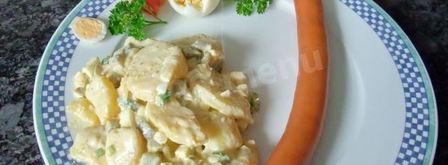 немецкий картофельный салат. Шаг 10