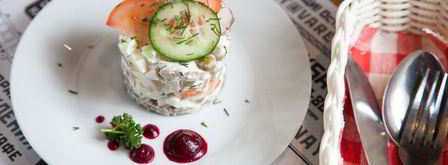 оливье с курицей. Шаг 7