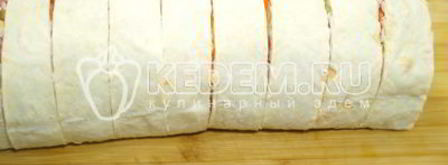 закуска оливье-рулет. Шаг 11