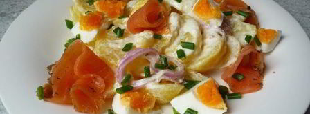 питательный яичный салат. Шаг 5