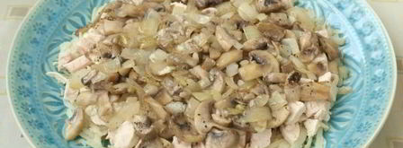 салат березка с куриным филе и огурцами. Шаг 7