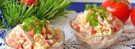 салат елена с ветчиной. Шаг 13