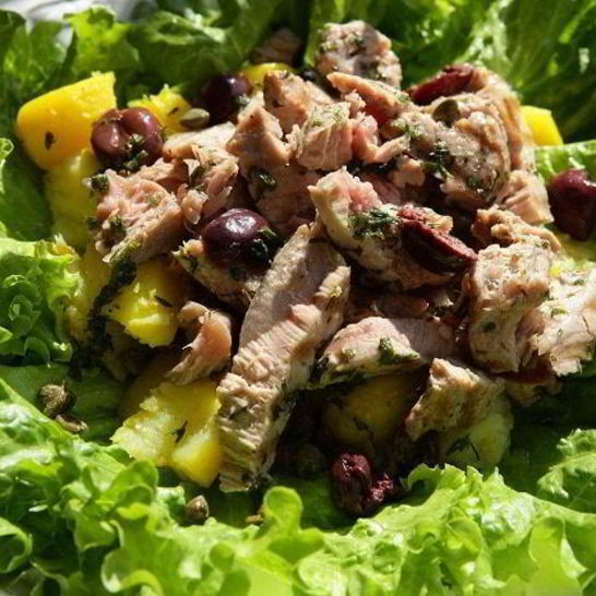 Рецепт салата фрикасе