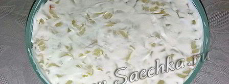 салат грибная поляна с опятами. Шаг 9