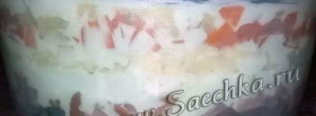 салат грибная поляна с опятами. Шаг 10