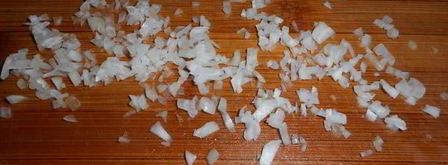 салат из арбуза с фетой и базиликом. Шаг 3