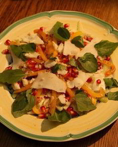 Салат из фенхеля и граната