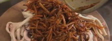 салат с кальмарами и морковью по-корейски. Шаг 5