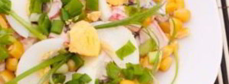 салат из маринованной кукурузы. Шаг 7