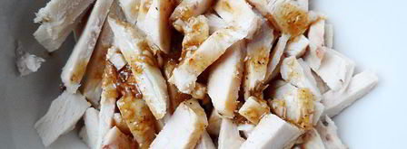 салат из мяса и овощей. Шаг 3