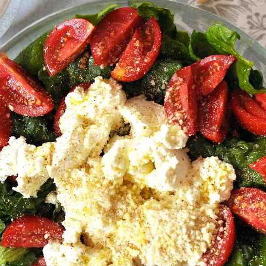 Рецепт салата из творога