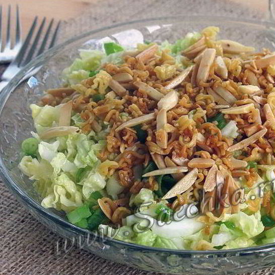 Рецепт салата хрустящего