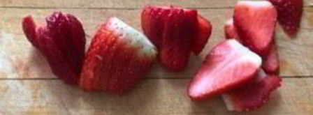 салат клубничный фенхель. Шаг 3