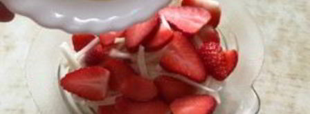 салат клубничный фенхель. Шаг 4