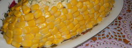 салат кукурузка. Шаг 4