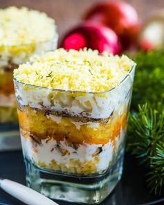 Салат мимоза