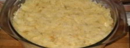 салат мимоза с сайрой. Шаг 7