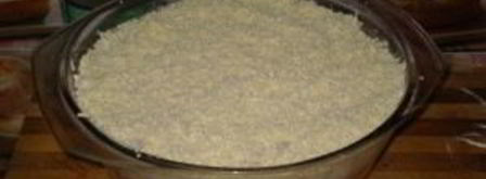 салат мимоза с сайрой. Шаг 8