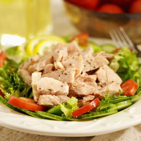 Рецепт салата мимоза с тунцом