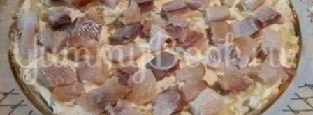 салат сельдь под шубой. Шаг 4