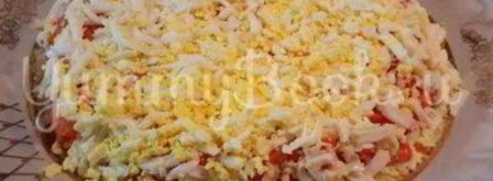 салат сельдь под шубой. Шаг 6