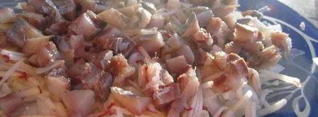 салат селедка под шубой. Шаг 5