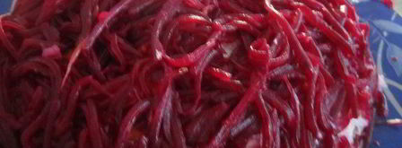 салат селедка под шубой. Шаг 8